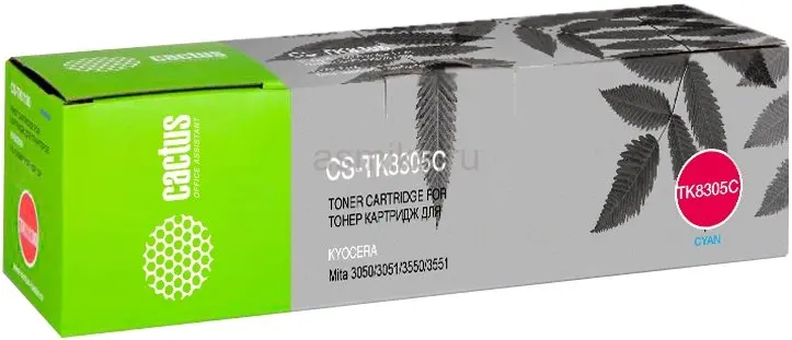 Тонер картридж Cactus CS TK8305C (cyan)|Картриджи с тонером| |
