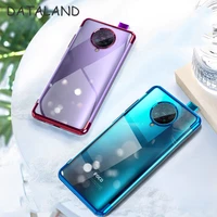 luxury ultra thin transparent plating tpu soft silicone back cover for xiaomi pocophone f2 m2 x2 m3 x3 nfc pro phone coque