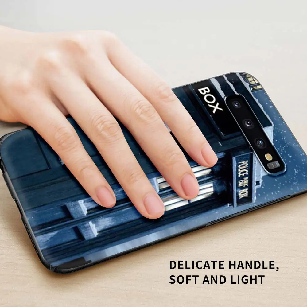 

Doctor Who Soft Case for Samsung Galaxy S21 S20 FE Ultra S10 S10e S9 S8 S7 5G Plus Black Silicon Phone Cover Shell Cell Fundas