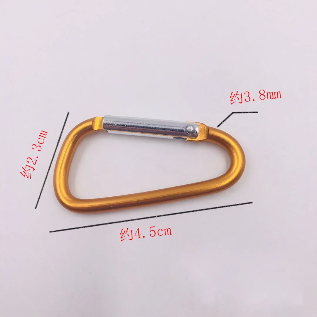 Outdoor Camping Climbing Mini Carabiner Keychain Daily Use Aluminium Safety Buckle Hook 1/5/10PCS | Обустройство дома