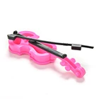 1 шт. креативная модная розовая черная Скрипка для куклы-Барби, подарки для детей