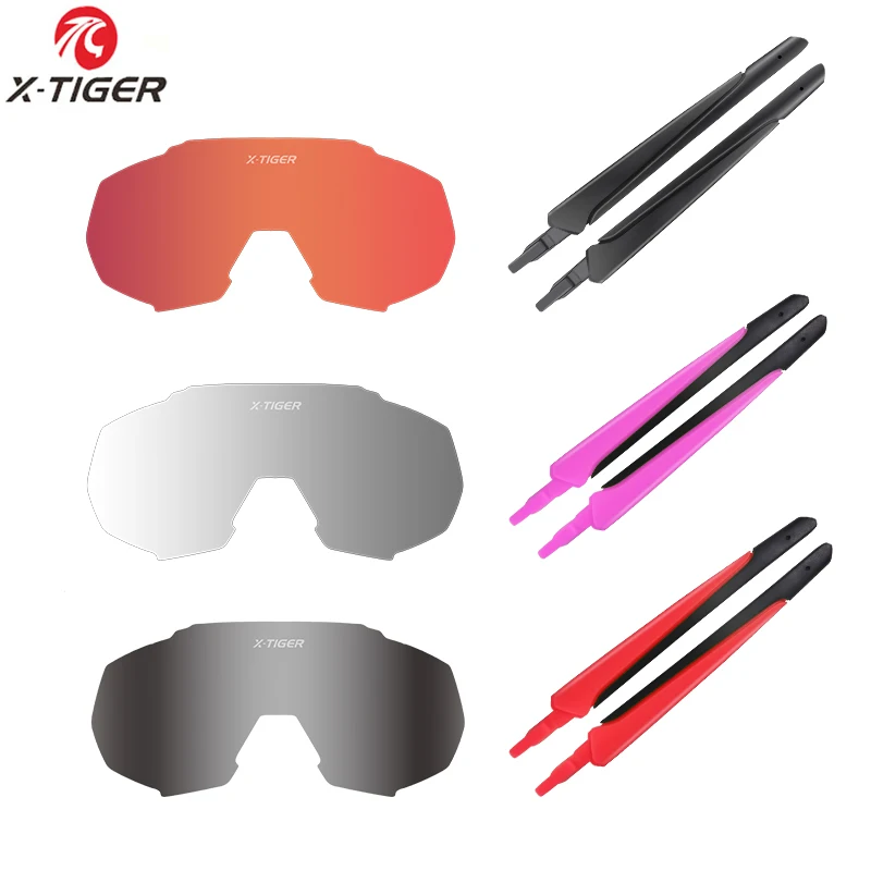 Аксессуары для очков X TIGER JPC красные розовые зеленые поляризованные линзы