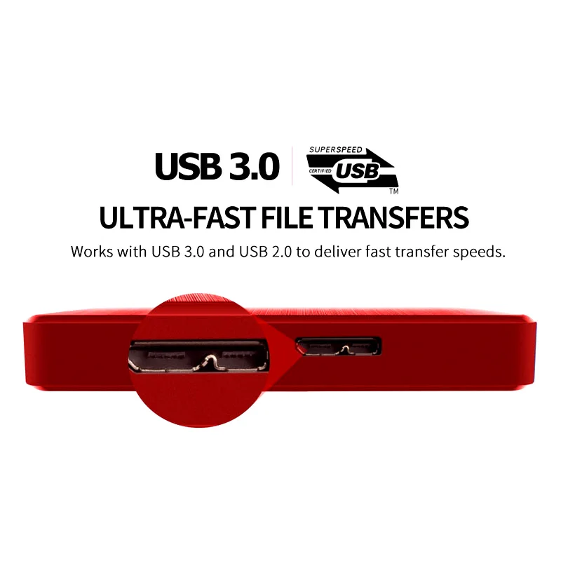 Портативный внешний жесткий диск UDMA USB 3 0 SATA емкостью ТБ 2 5 дюйма hd для ПК Mac Xbox PS4
