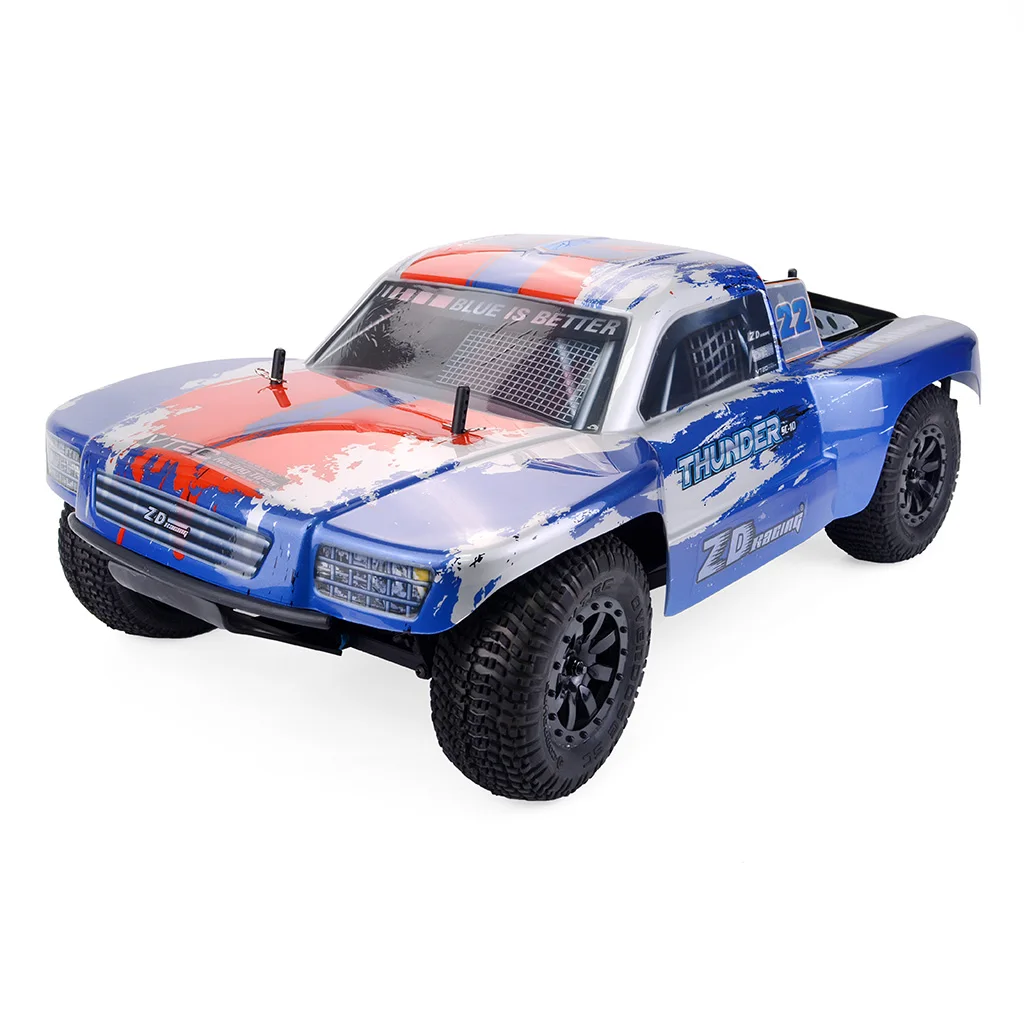 RC 1/10 бесщеточный короткий карточный 3650 бесщеточный двигатель 3000KV ZD Racing THUNDER SC-10 4WD электрический бесщеточный коротковорсовый
