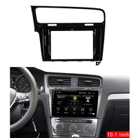10 1 inch car fascia car stereo audio face fascia frame 10 1 large screen modified navigation for volkswagen golf 7 panel kit
