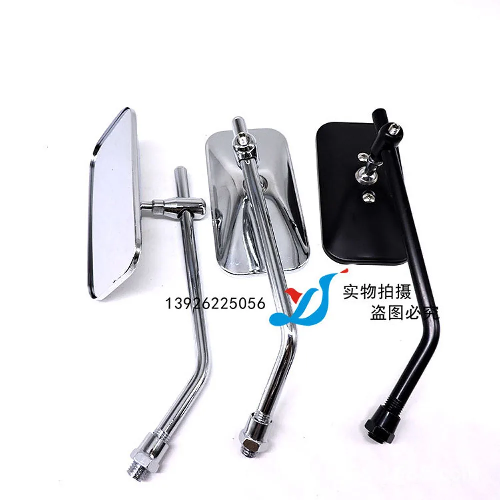 

10mm Modified Plated Universal Motorcycle Rearview Mirror Motorbike Side Mirrors for Harley Honda Suzuki Kawasaki yamaha
