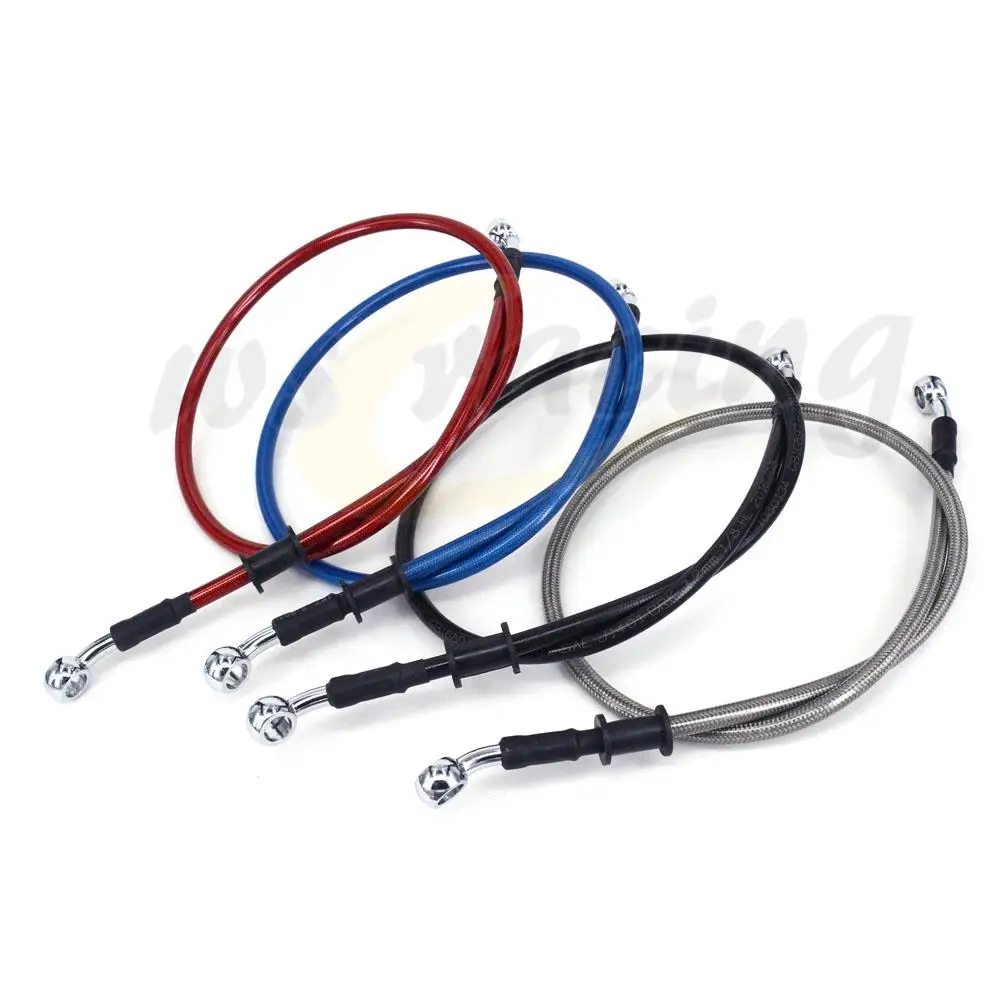 500-2000mm Universal Motorcycle Oil Hose Hydraulic Reinforced Clutch Brake Cable For KTM Honda Yamaha ATV Racing Dirt Pit Bike