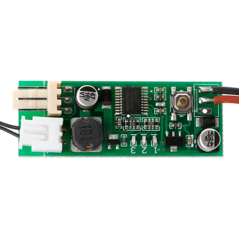 

DC 12V Temperature Speed Controler Denoised Speed Controller for PC Fan/Alarm