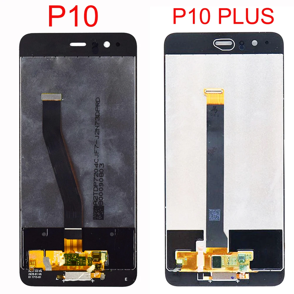 Протестированный 5,5 ''для HUAWEI P10 Plus/P10 ЖК-дисплей с кодирующий преобразователь сенсорного экрана в сборе запасные части VKY-AL00