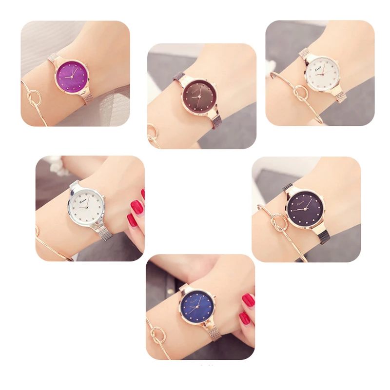 

100% Kimio Relojes Mujer Wristwatch Bracelet Quartz Watch Woman Ladies Watches Clock Female Dress Relogio Feminino For Women