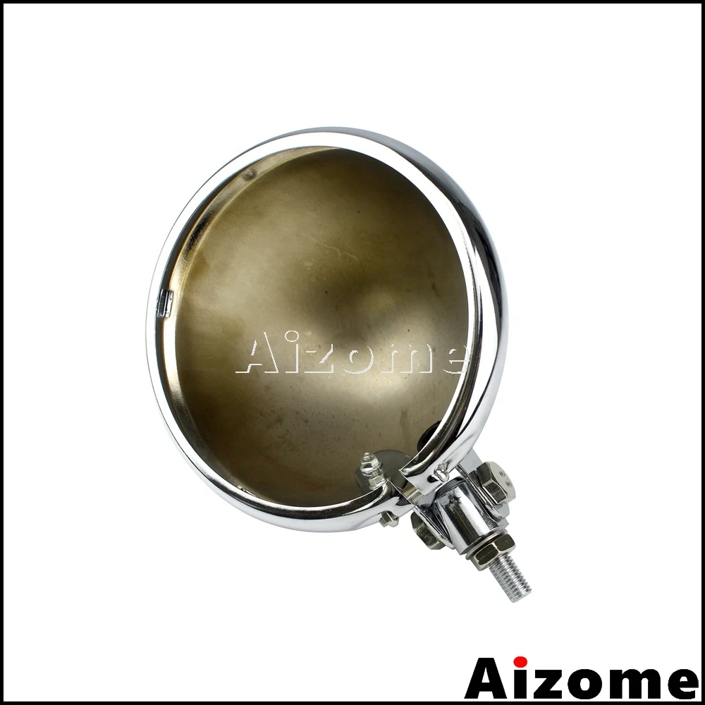 Налобный фонарь для мотоцикла хромированный 5 75 дюйма Harley Dyna Sportster XL 1200 883 Street Bob FXD -