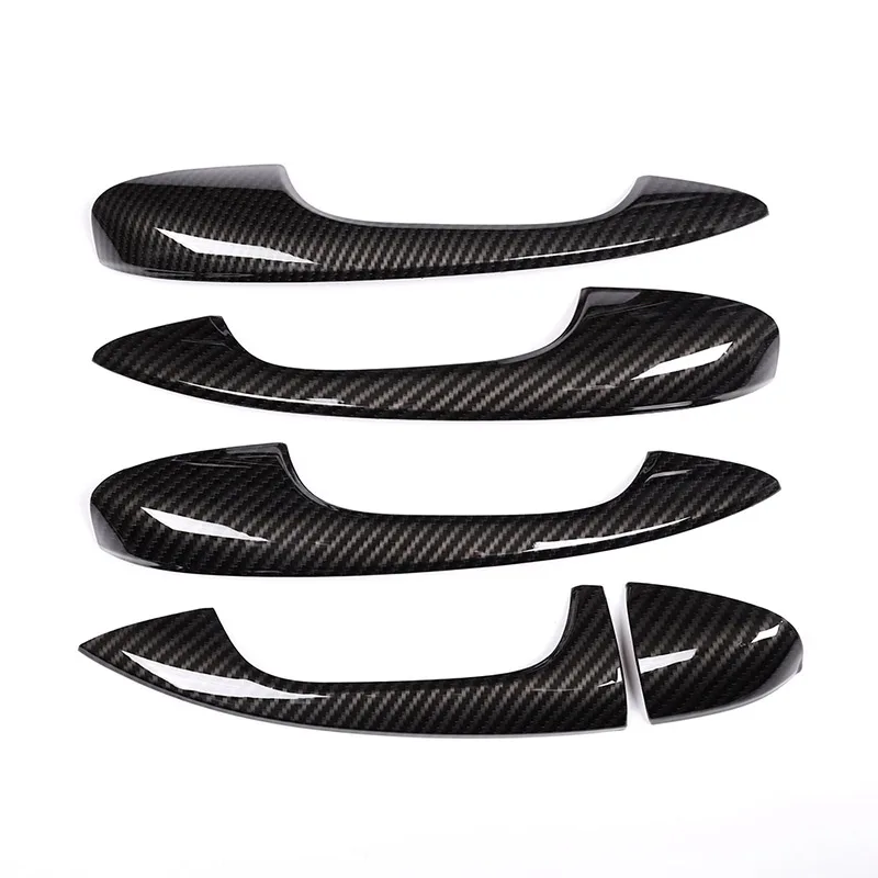 Хромированная накладка на дверную ручку из углеродного волокна для Mercedes Benz B Class