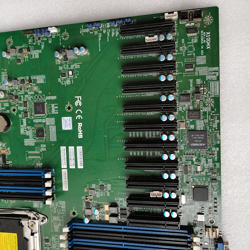 

Server Motherboard For Supermicro X10DRX 11 PCI-E C612 Dual Motherboards Four Network Ports I350 Fully Tested
