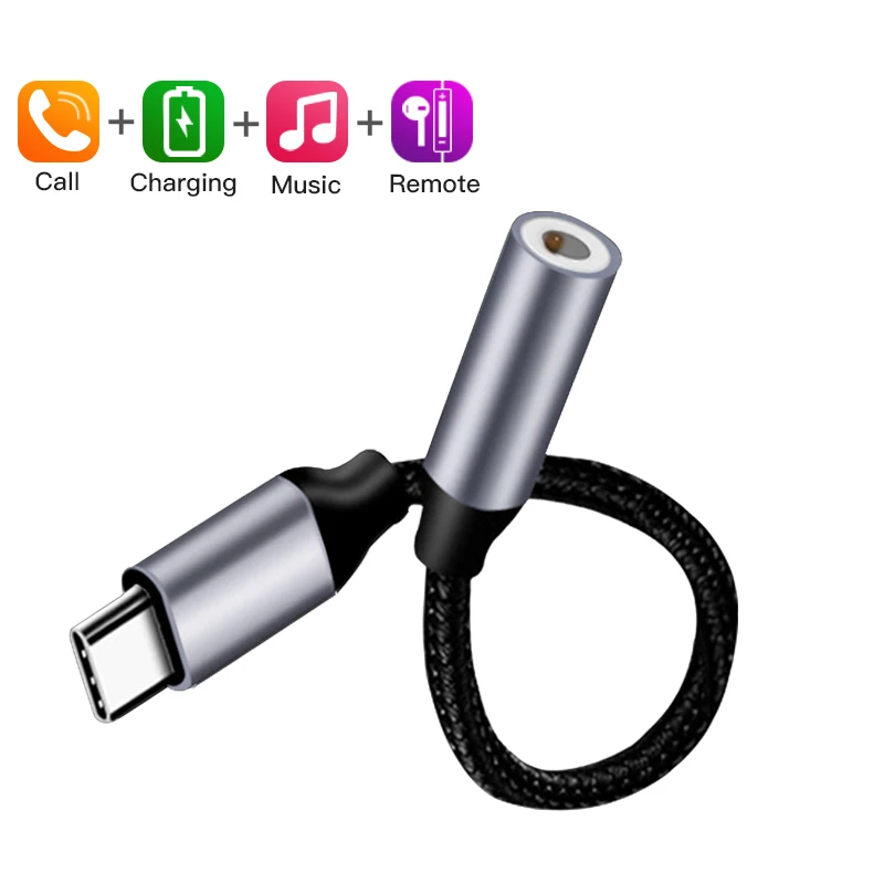 ! Кабель-Переходник USB Type-C (папа)-3 5 мм для наушников | Мобильные телефоны и