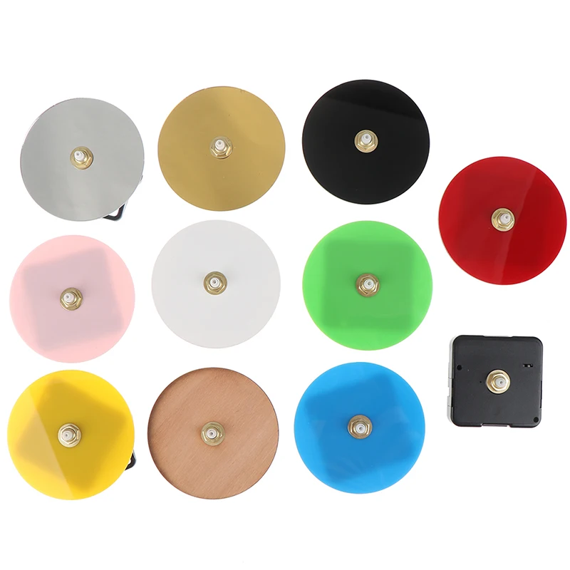 Набор настенных часов большие бесшумные кварцевые часы с механизмом сделай сам