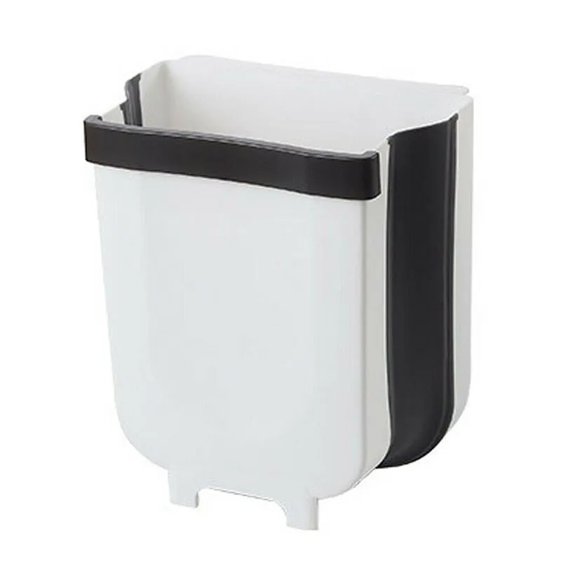 Складное мусорное ведро для кухни висящее двери шкафа настенный мусорный