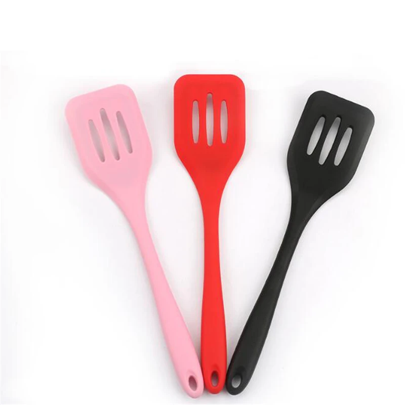 

2021 Hot Sale Food Grade Non-stick Silicone Pot Shovel Frying Pan Silicone Spatula Cooking Utensils Kitchen Tools Accessories