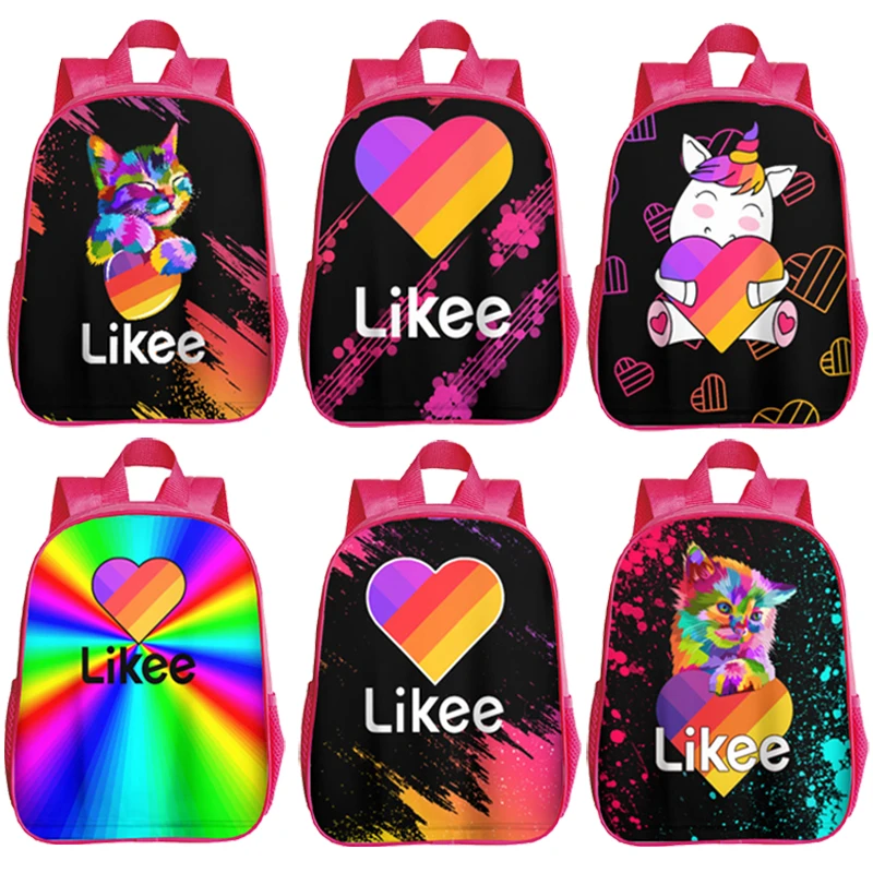 

Kawaii LIKEE Kindergarten Backpack Kids School Bag Toddler LIKEE Video App Kindergarten Bags Babies Mini Bookbag School Backpack