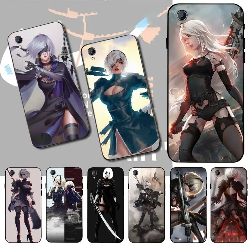 PENGHUWAN Накладка на телефон из мягкого черного чехла для Vivo Y91c Y17 Y51 Y67 Y55 Y93 Y81S Y19 Y7S on.