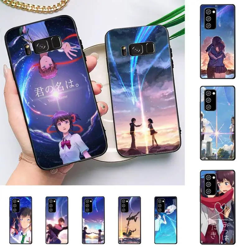 

Your Name Japan Anime Phone Case For Samsung Galaxy Note10Pro Note20ultra note20 note10lite M30S Capa