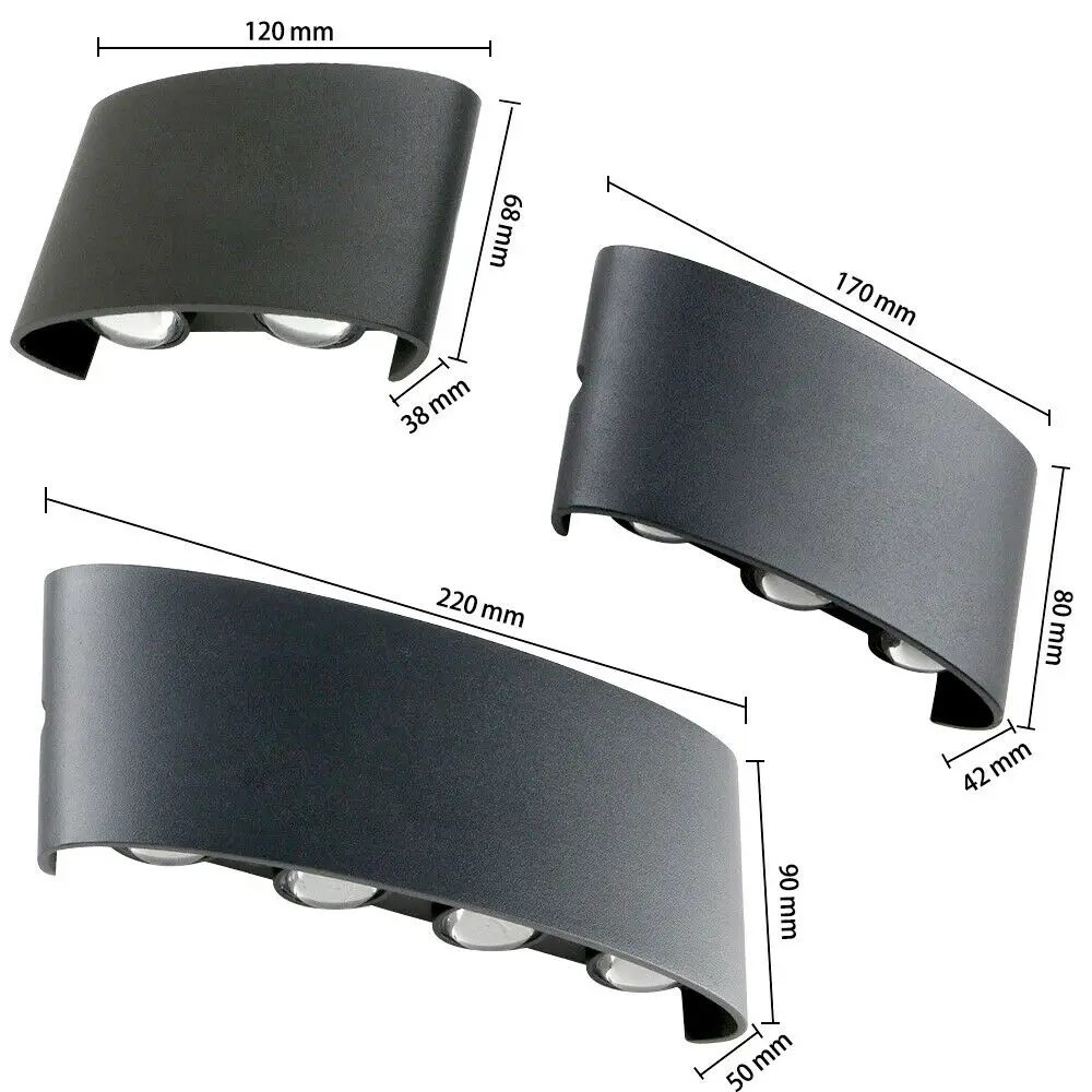 Светодиодный настенный светильник WAKYME современный скандинавский внутренний