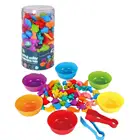 Детская Радужная игра монтессори игрушка животное познание радуга цвет сорт Сенсорное образование головоломка игрушка подарок