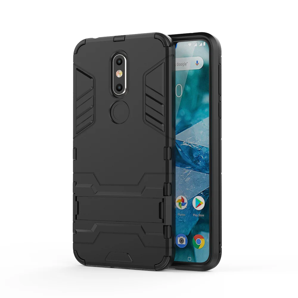 Модный бронированный чехол для NOKIA 2 3 5 7 8 6 2018 1 Для nokia X5 X6 X7 Plus защитный