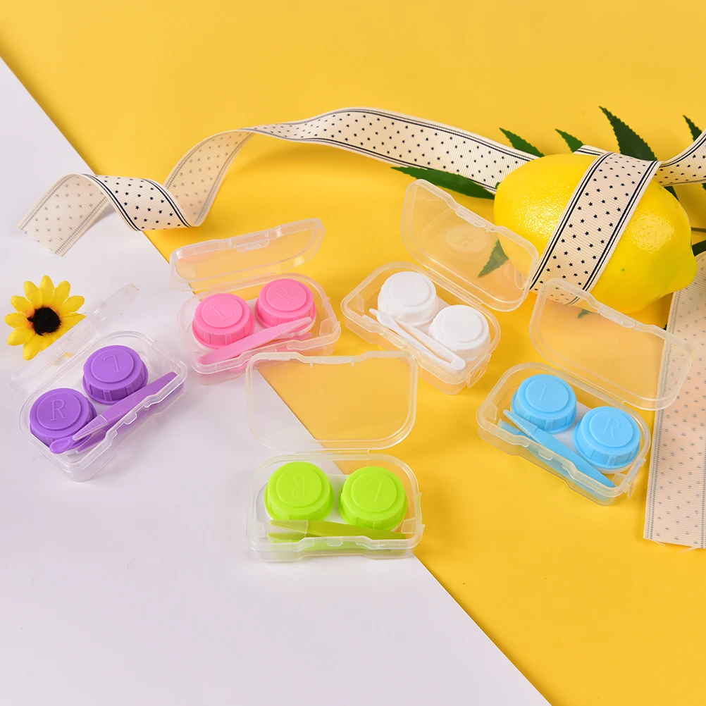 Чехол для контактных линз прозрачный 1 шт. | Аксессуары одежды