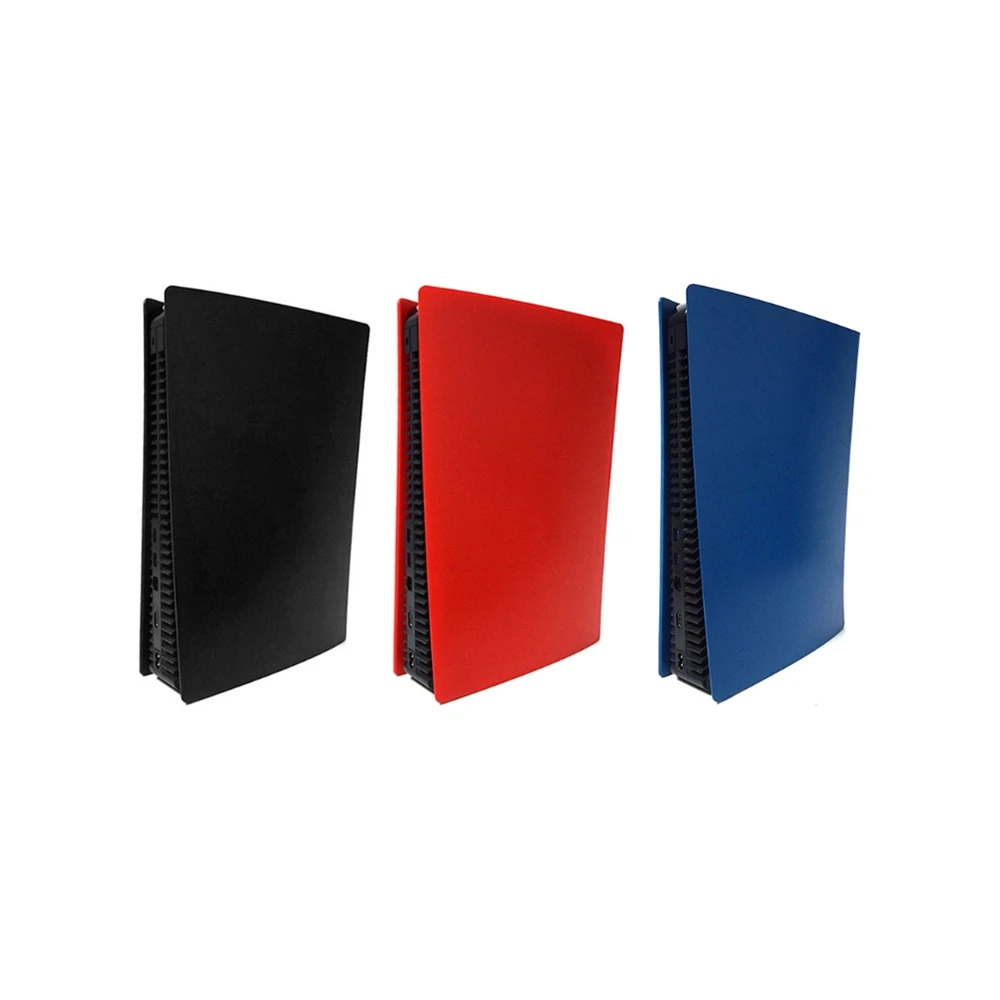 New Skin Hard Shell Case Cover Replacement Plate Or PS5 Game CD Version Gaming Console Anti-Scratch Black Red Blue |