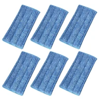 dust cleaning mop pads for swiffer wetjet reusable mopping head pads for swiffer wetjet household sweeper parts 6pcs