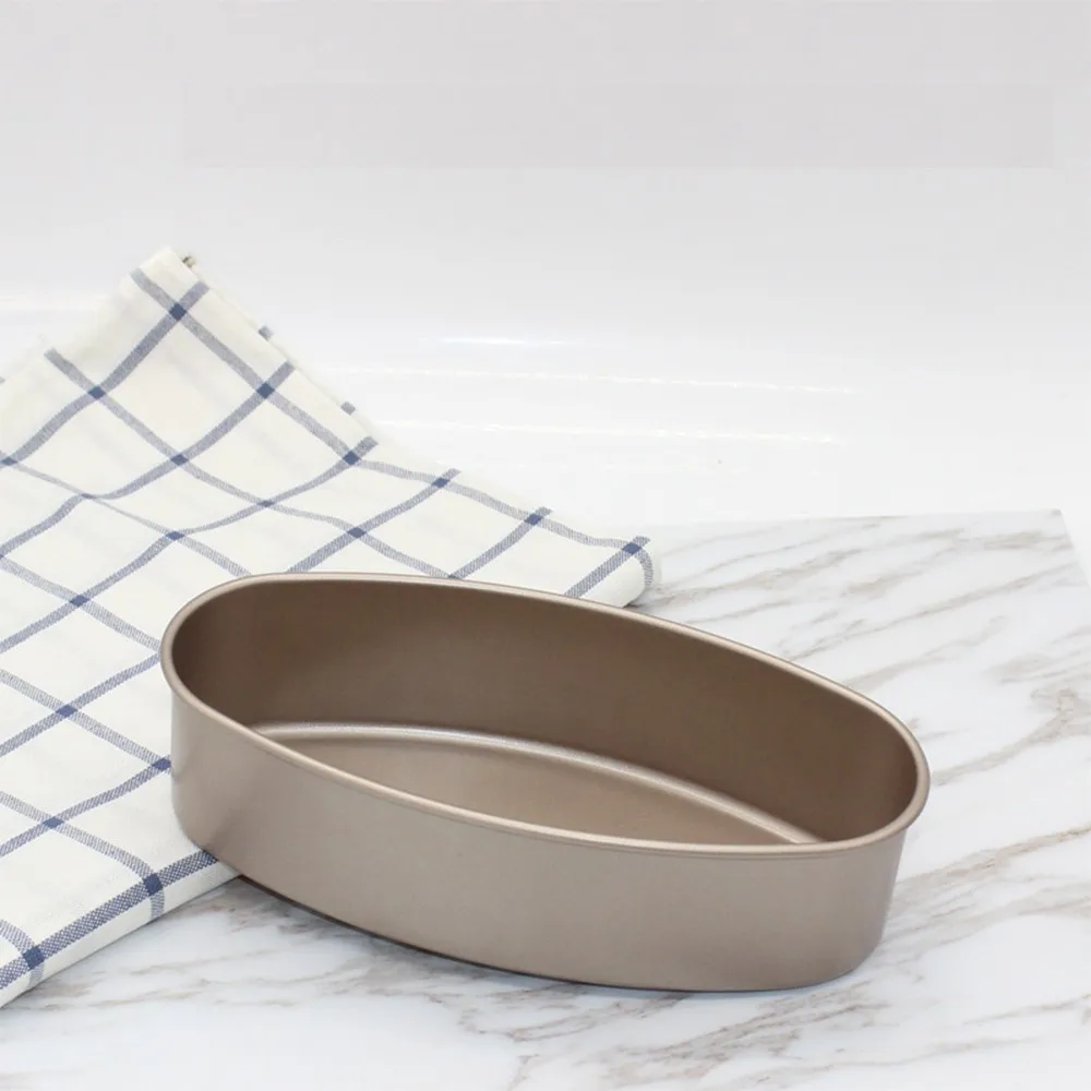 Non-stick Oval Shape Cake Molds Carbon steel Cheese Bread Tray Making Mould Kitchen Baking Tools | Дом и сад