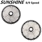 SUNSHINE Кассетный Маховик 89 скоростей Freewheel MTB дорожный велосипед 2528323640424650T звездочка