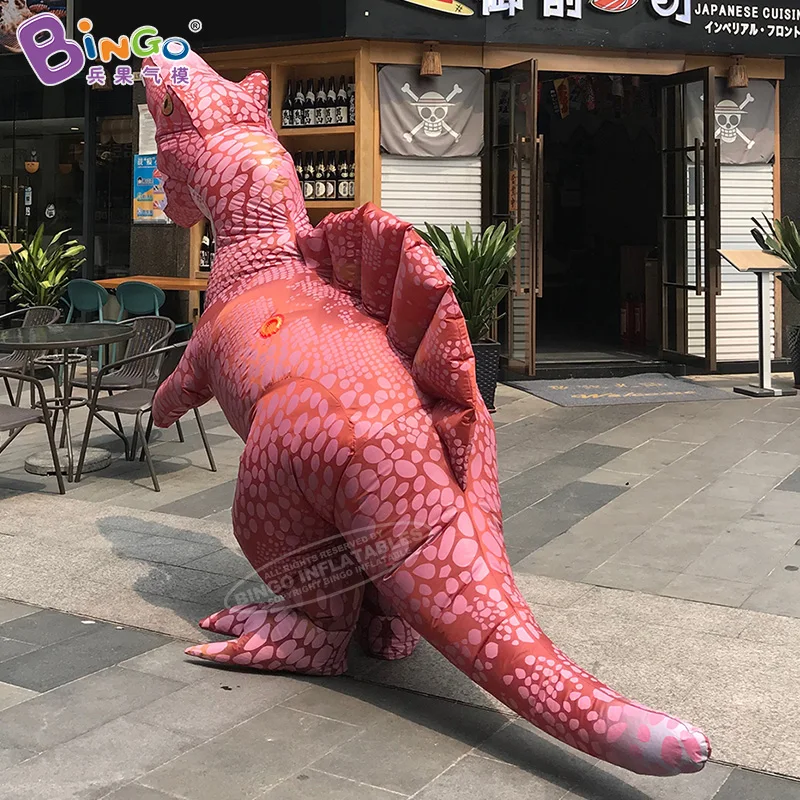 Подгонянный 2 4 м высокий надувной костюм динозавра/костюм динозавра надувные