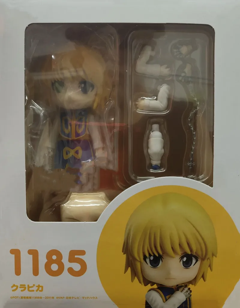 

Hunter X Hunter Killua GON Kurapika PVC Action Figure Toys 100mm Hunter X Hunter Anime Q.ver Figurine Toy Doll Gift