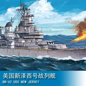 TRUMPETER HOBBY BOSS масштаб 1700, боевой корабль USS, новая модель Джерси, модель в сборе, пластиковый корабль, модель для мальчиков, подарок