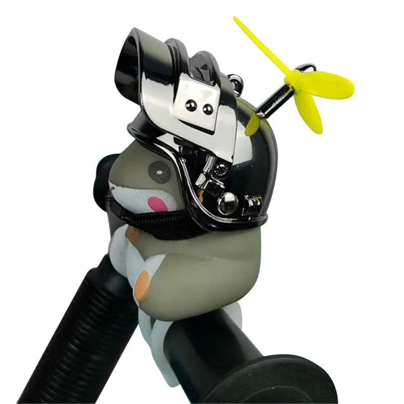 

Bicycle Light Bike Horn Bell Duck Front Lights Tail Handlebar Head Lamp Cute Flash Kids Child Air Cycling Rubber Warning Siren