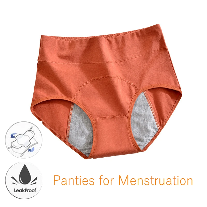 5Pcs Women Panties Panties for Menstruation High Waist Culottes Menstruelles Bragas Underwear Femme Culottes Beriefs