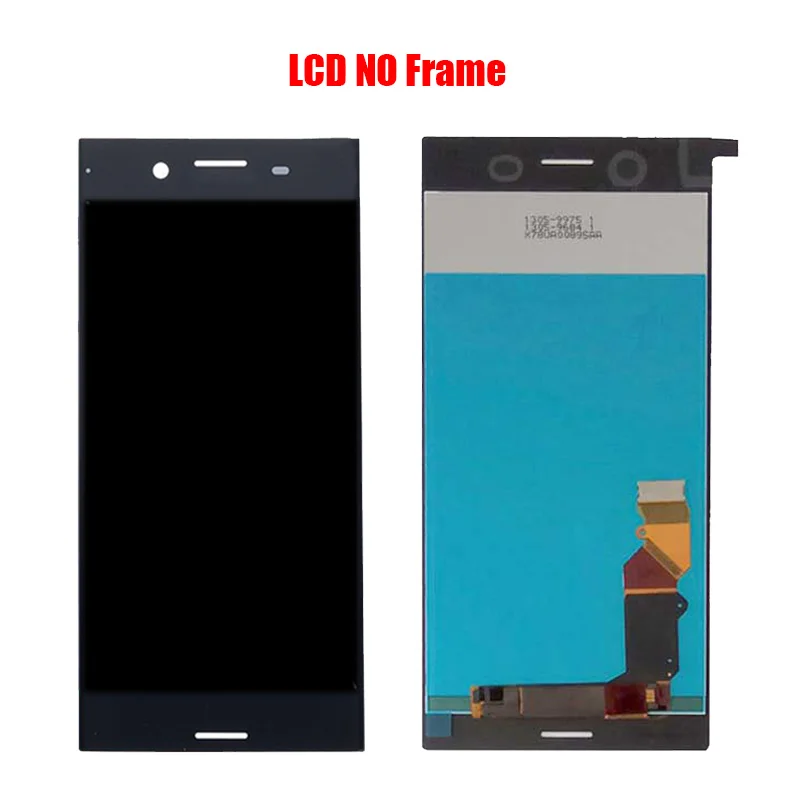 For Sony Xperia XZ Premium LCD screen assembly with front case touch glass With repair parts Display Black Silver Pink OEM | Мобильные
