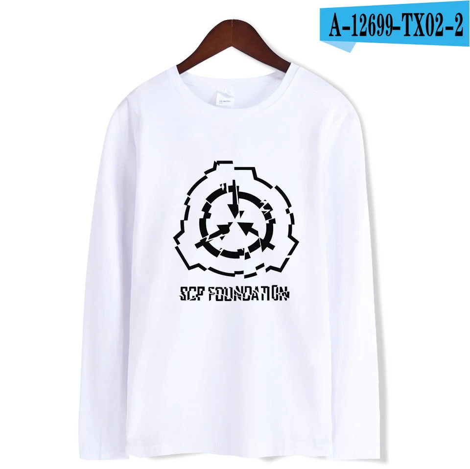 Frdun Scp Foundation футболка с длинным рукавом Kpop Новинка Хлопок Высокое качество Женская/Мужская Повседневная Новая модная Осенняя Футболка Топ тройники - Цвет: Picture color