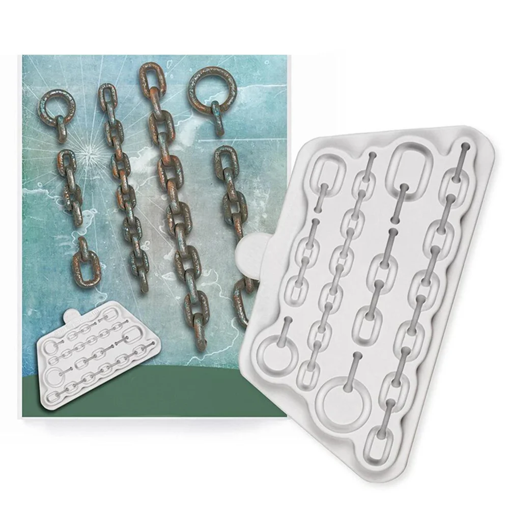 

Luyou 1pc Chain Cake Tools Silicone Cake Molds Fondant Moulds Cake Decorating Tools, Pastry Kitchen Baking Accessories FM1940