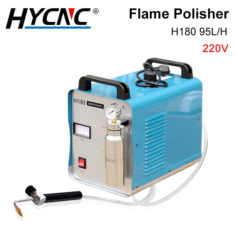 

Acrylic Burrs Remove Flame Polishing Machine H180 95l/h Electric Oxygen Hydrogen Machine Polishing 220v