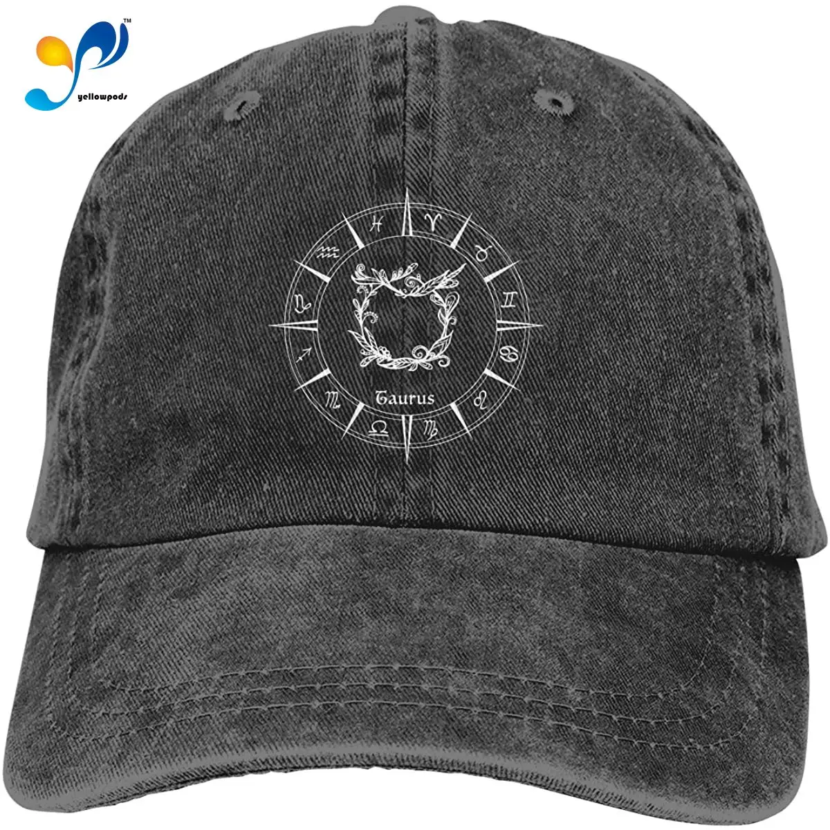 Знак зодиака Телец унисекс Мягкая Кепка с якорем модная шапка в винтажном стиле