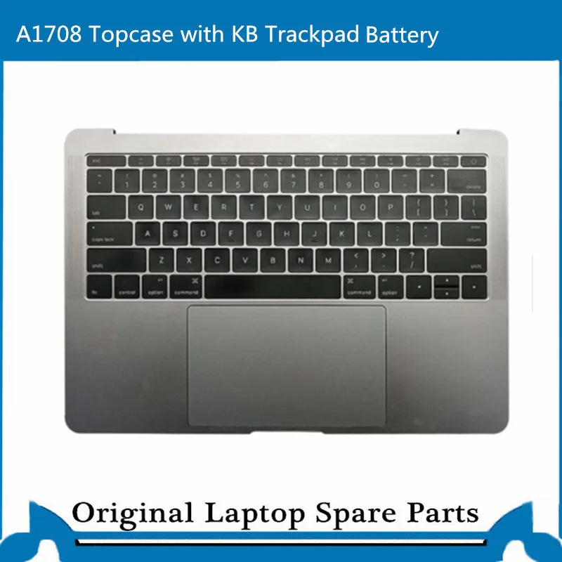 Топ чехол с клавиатурой Touchbar трекпад батарея для Macbook Pro retina A1707 A1706 A1708 Упор для рук C чехол 13' 15'