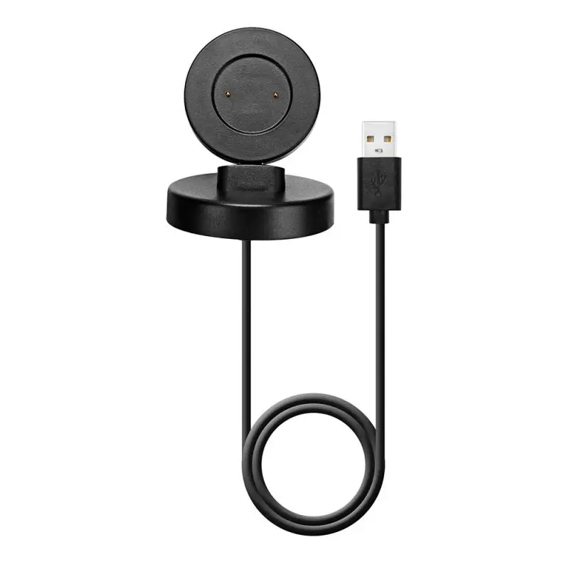 Портативное беспроводное зарядное устройство с USB кабелем для Huawei Watch GT/GT2 док