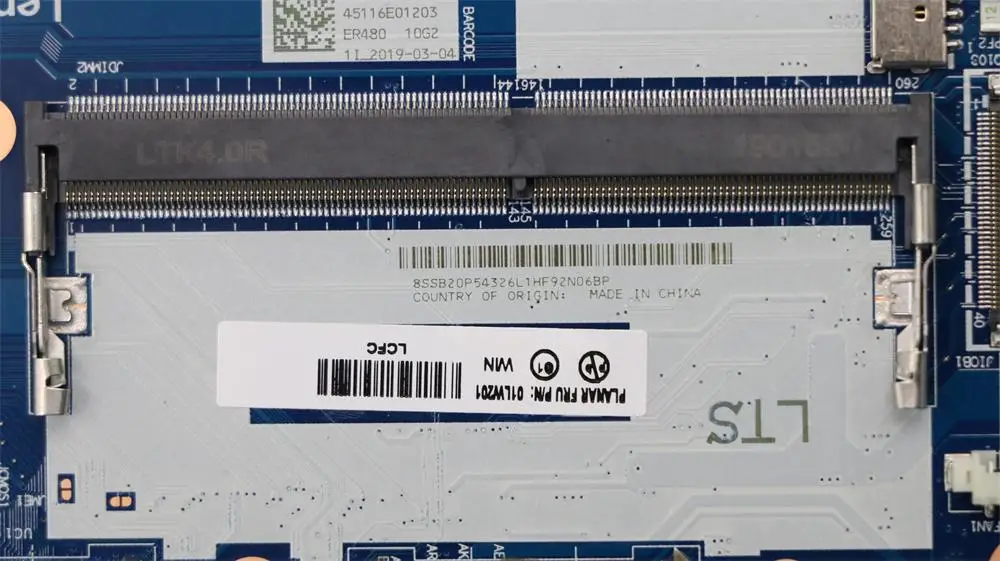 Billig Original Laptop Lenovo ThinkPad E480 Unabhängige Grafikkarte Motherboard I7-8550U 2G FRU 01LW201 01LW200 01LW199