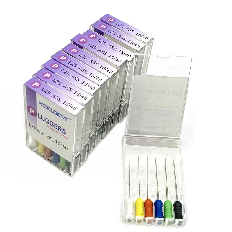 Xceldent 10 упаковок стоматологический наконечник для Применение Pluggers