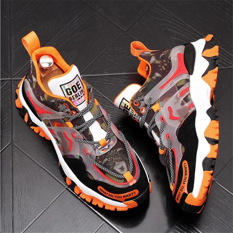 

New Arrival Men's Shoes Printing Punk Hip Hop Shoes Fashion High Tops Sneakers Men's Flats Casual Shoes Loafers Zapatillas