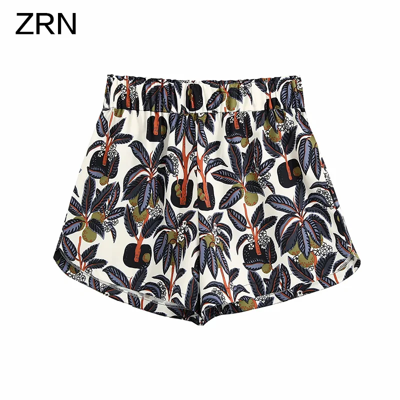 Шорты женские с высокой талией повседневные пляжные свободные короткие штаны