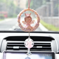 car pendant automobile decoration charm auto interior rear view mirror suspension hanging ornament gifts angel goddess
