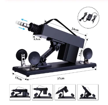 Секс машина женская мастурбация насосная пушка с фаллоимитаторами насадки